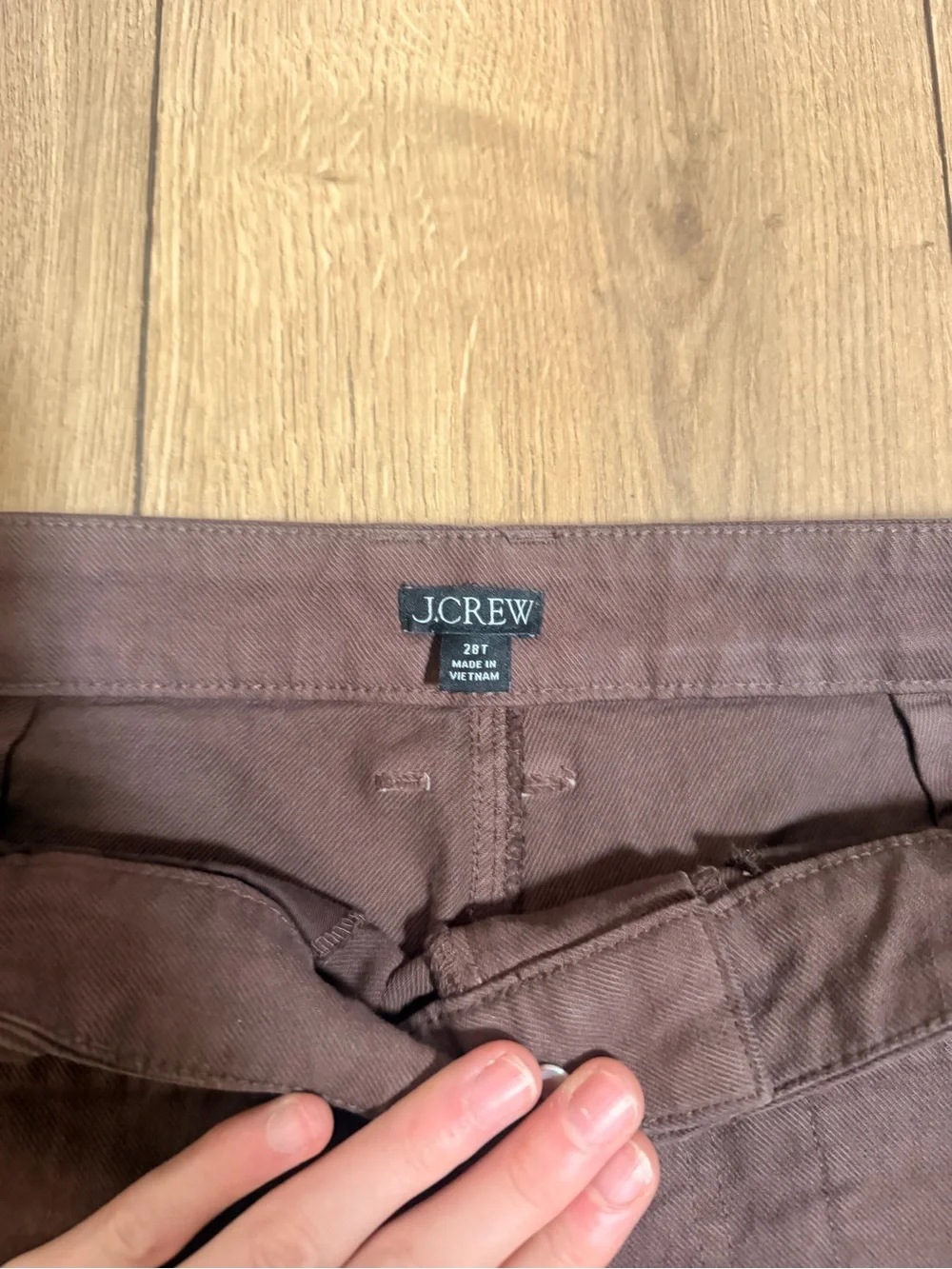 J. Crew Women's Boot-Cut Pants in Plum